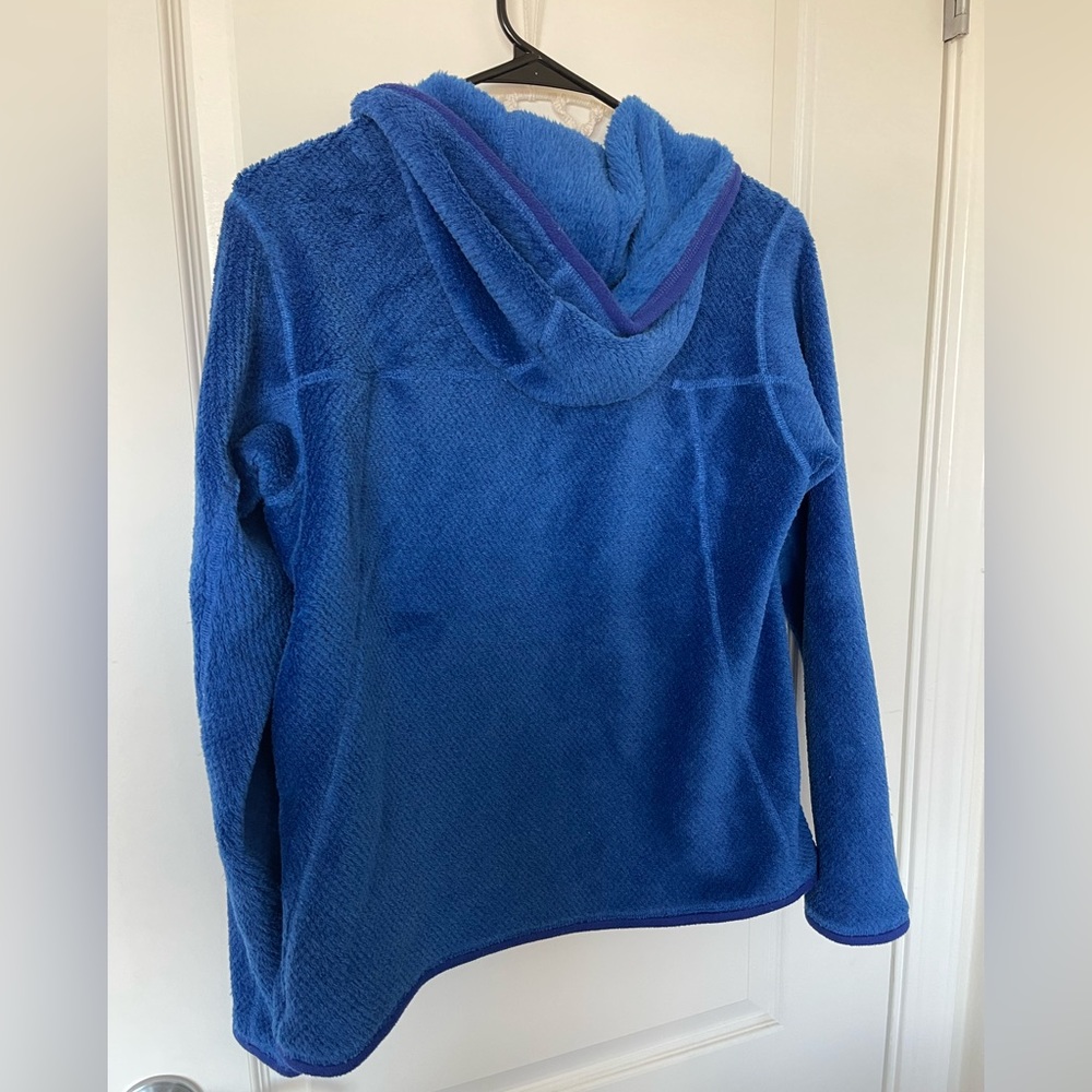 Women’s Blue Zip Hoodie - Picture 4 of 5